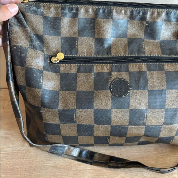 Authentic Fendi light crossbody shoulder bag - Picture 9 of 10